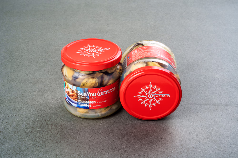 Mosselen in natuurazijn – 355 g