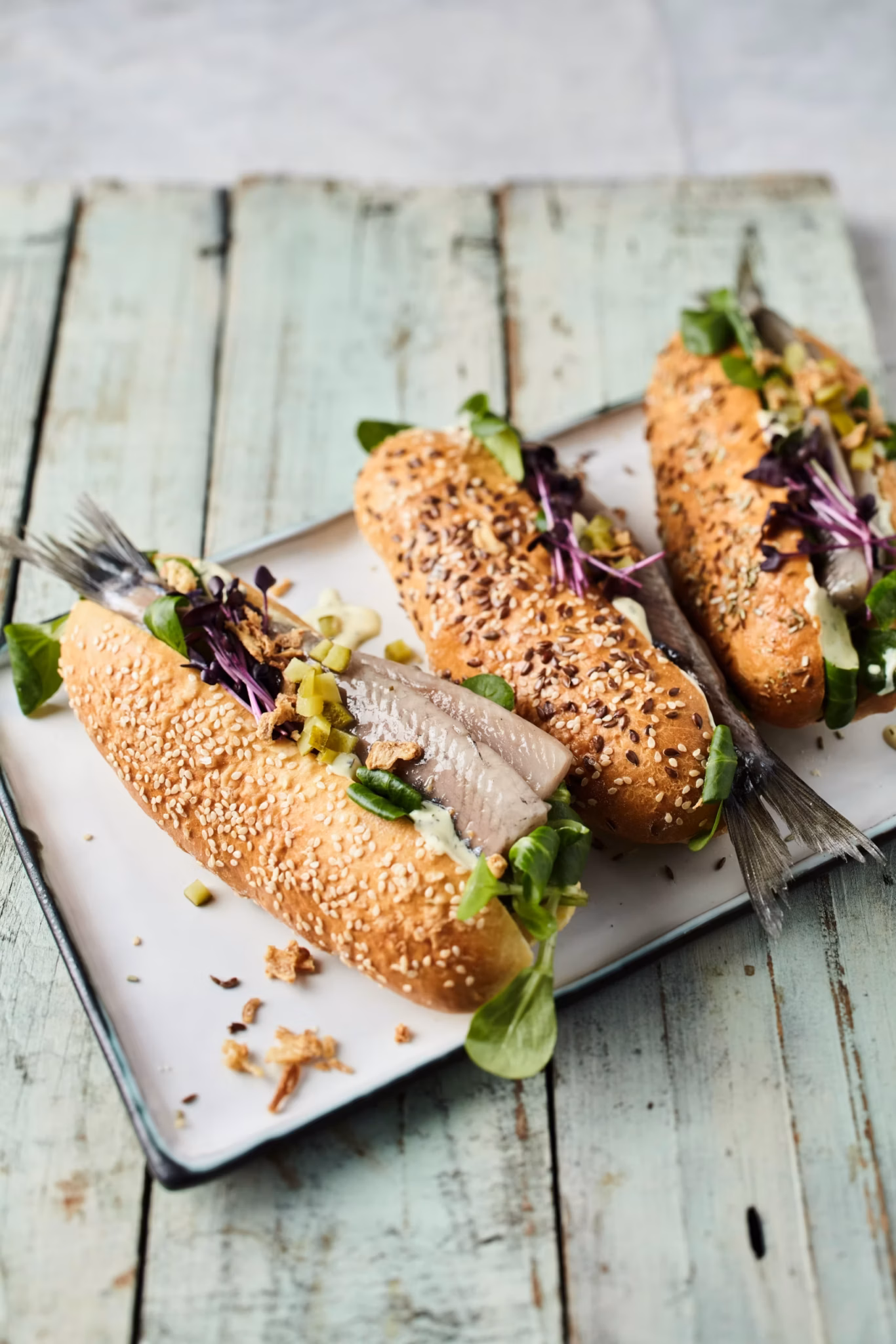 Maatjes Brioche-Hotdog