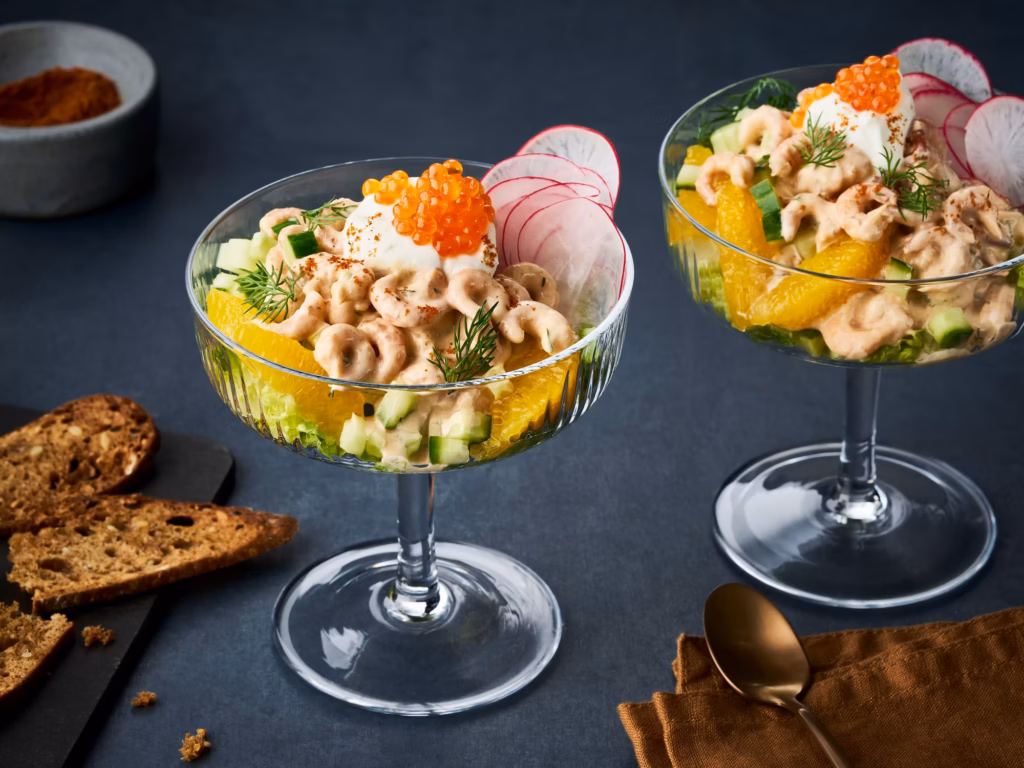 Noordzeekrabcocktail deluxe
